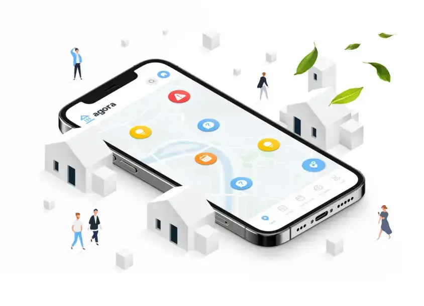 Application smartphone MyAgora